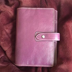 Filofax Malden personal size in purple